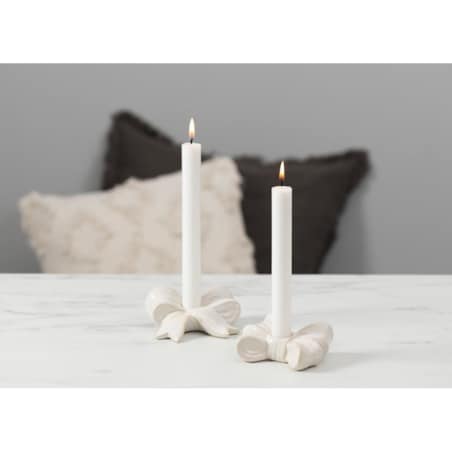 Świecznik w kształcie kokardy RUSETTI