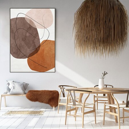 plakat neutral shapes 1 50x70 cm