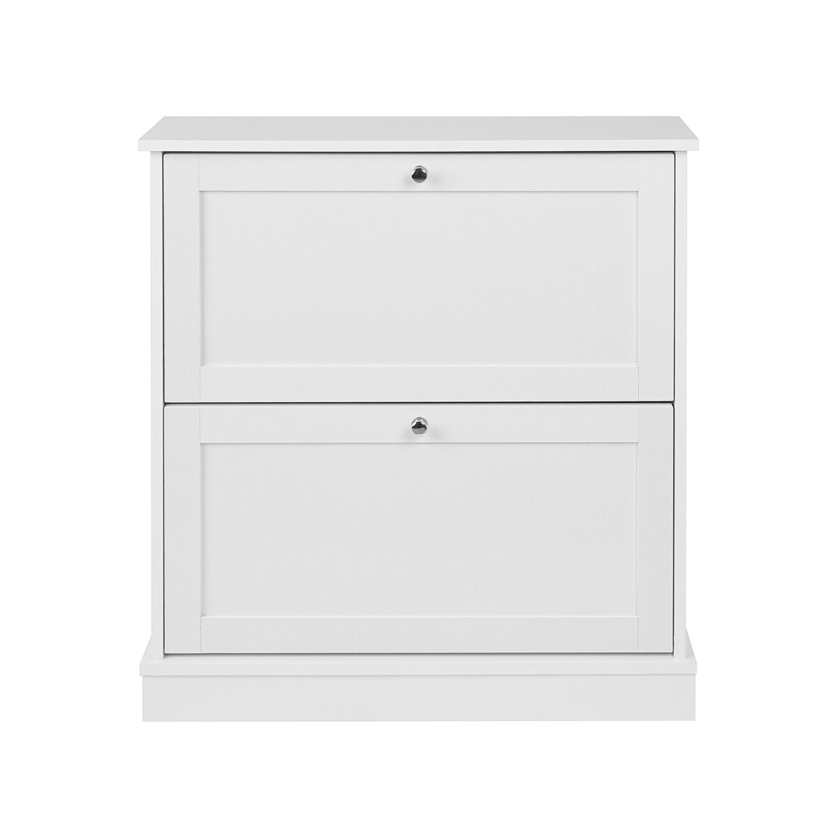 Szafka na buty 2 przegrody biała CHELAN