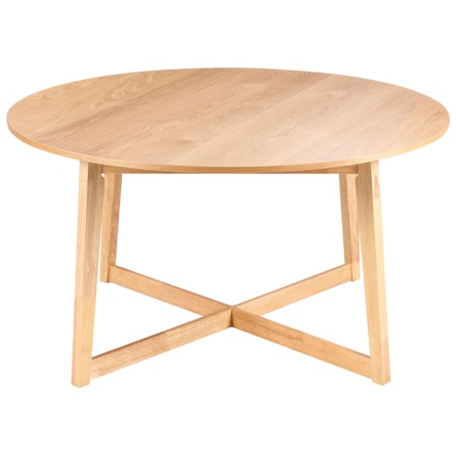 Stół do jadalni WAIPORI Dąb jasny 140 cm 140 cm