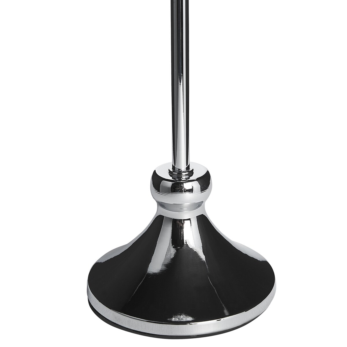 Świecznik ESTERNAY Metal 27 cm Srebrny