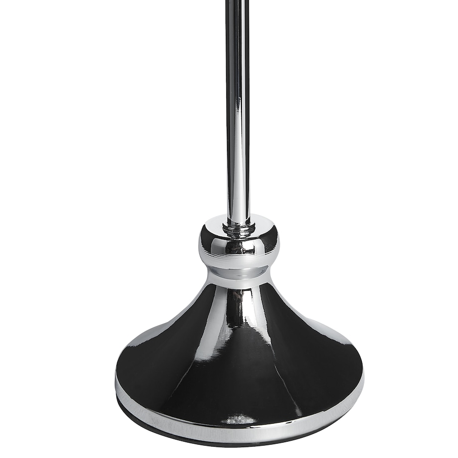 Świecznik ESTERNAY Metal 27 cm Srebrny