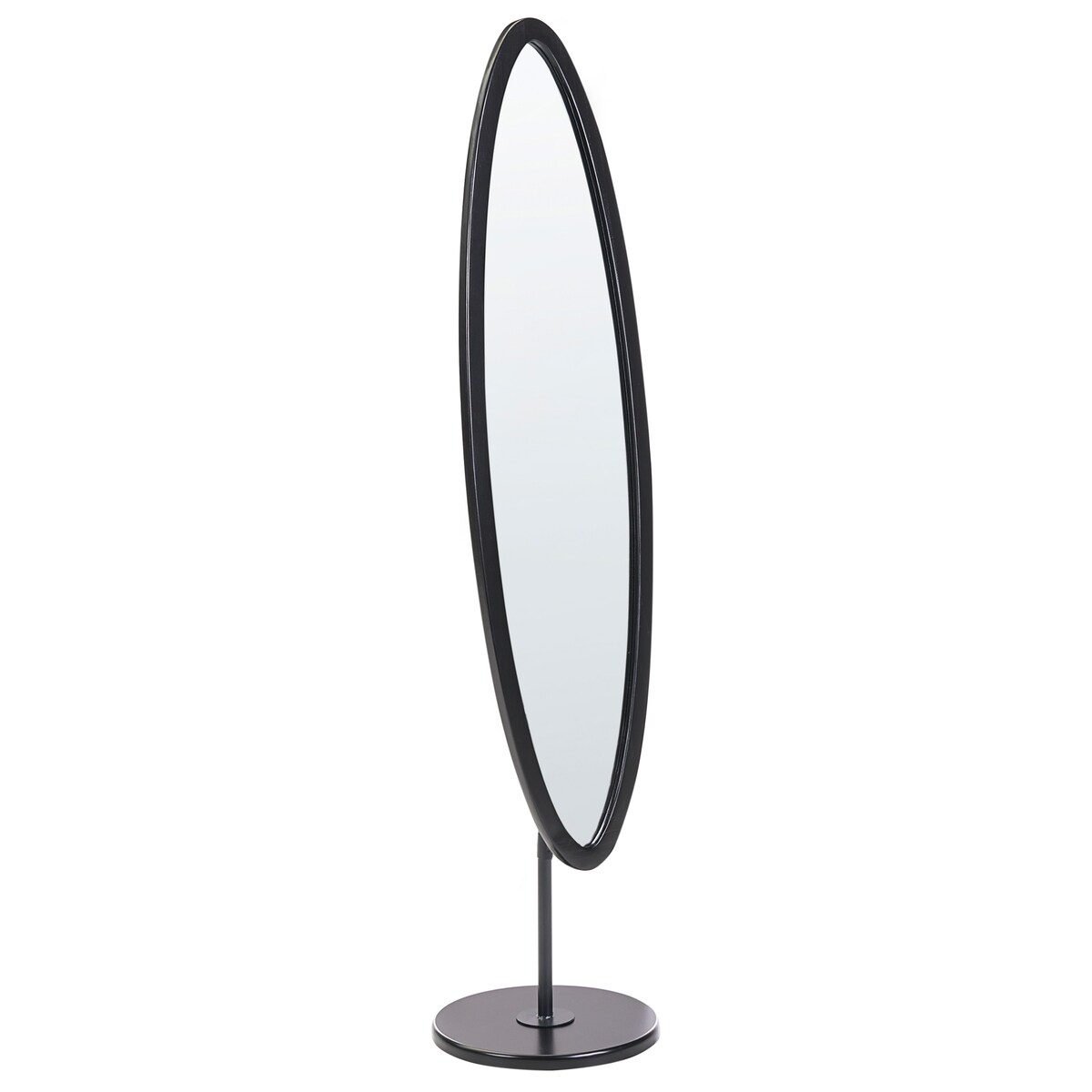 Lustro stojące LOUVIGNY 167 cm Czarny