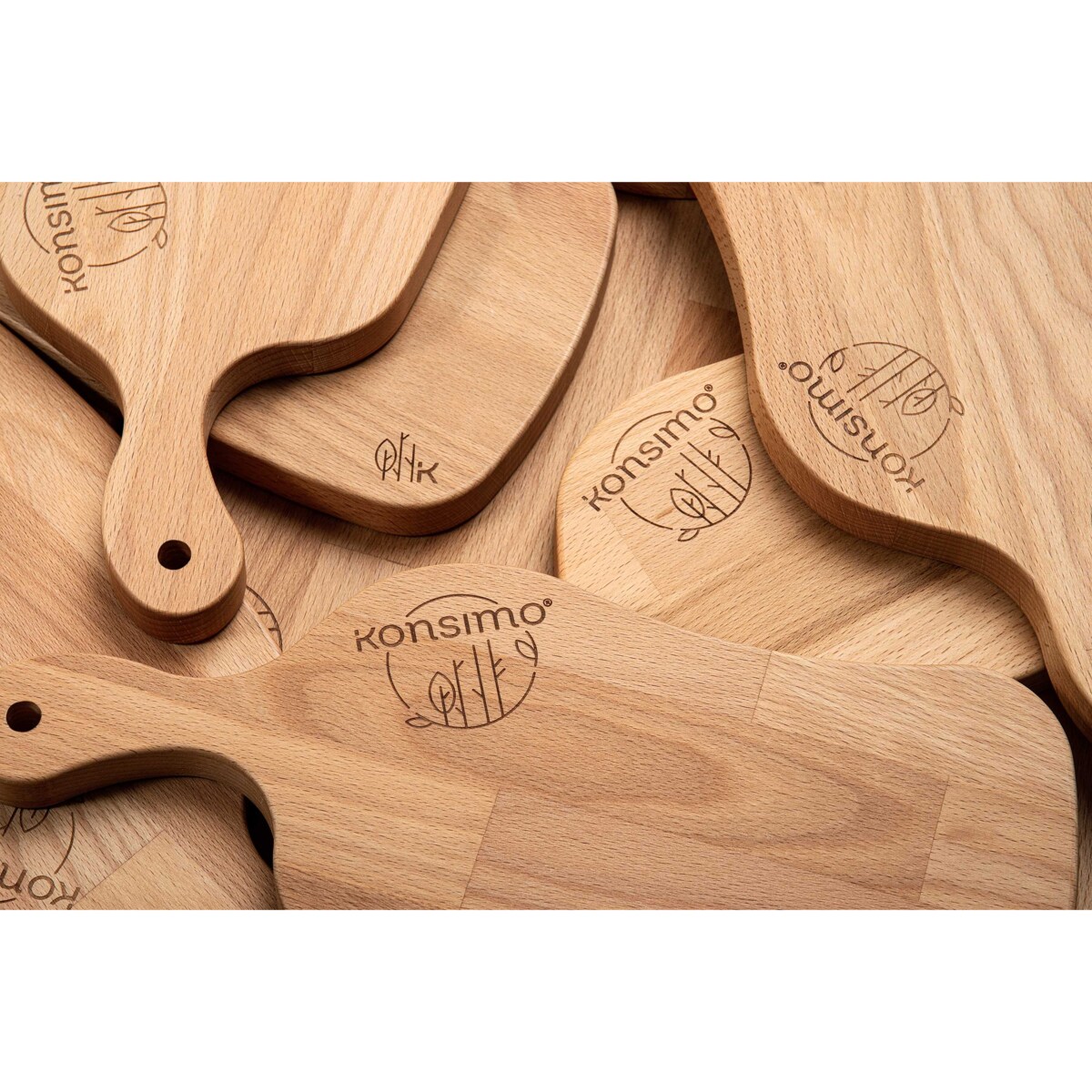 Konsimo LIVO Deska do krojenia, drewno bukowe