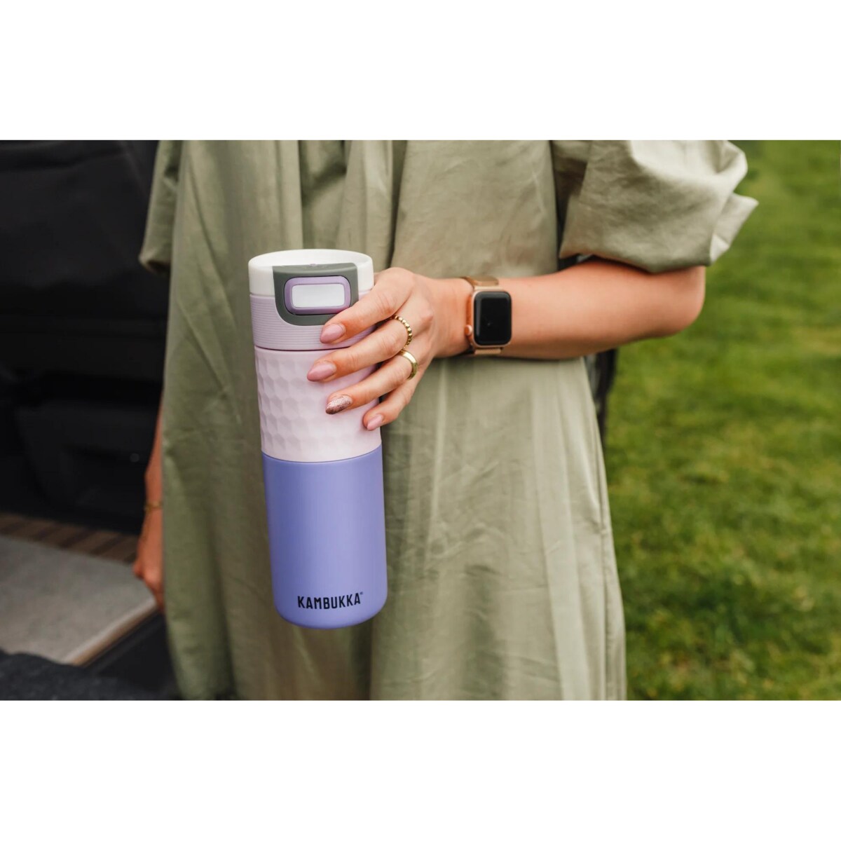 Kambukka kubek termiczny Etna Grip 500 ml - Pale Purple