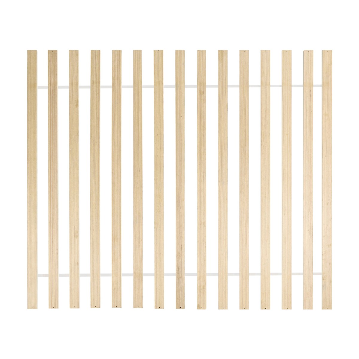 Łóżko Drewno sosnowe BRUNEMONT 160 x 200 cm Jasnobrązowy