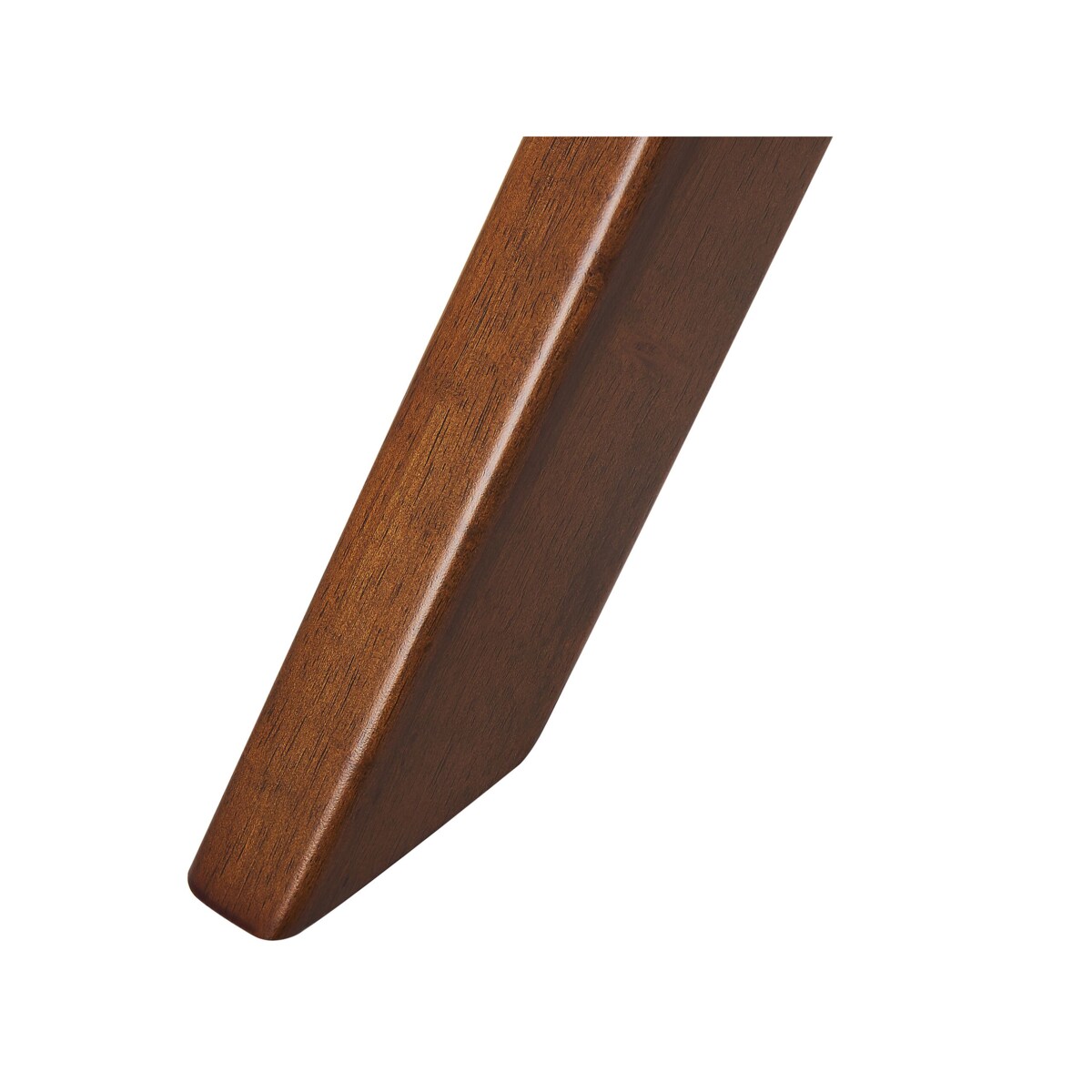 Stół do jadalni okrągły 120 cm ciemne drewno TYMIS