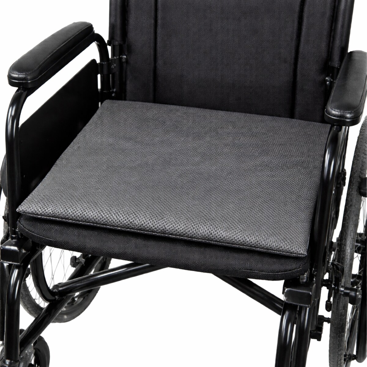 Poduszka na wózek inwalidzki siedzisko 40x40 szare