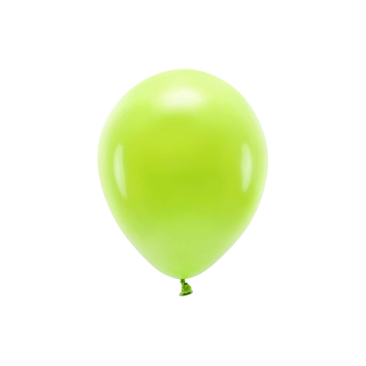 Balony Eco 26cm pastelowe, zielone jabłuszko (1 op. / 10 szt.)