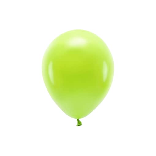 Balony Eco 26cm pastelowe, zielone jabłuszko (1 op. / 10 szt.)