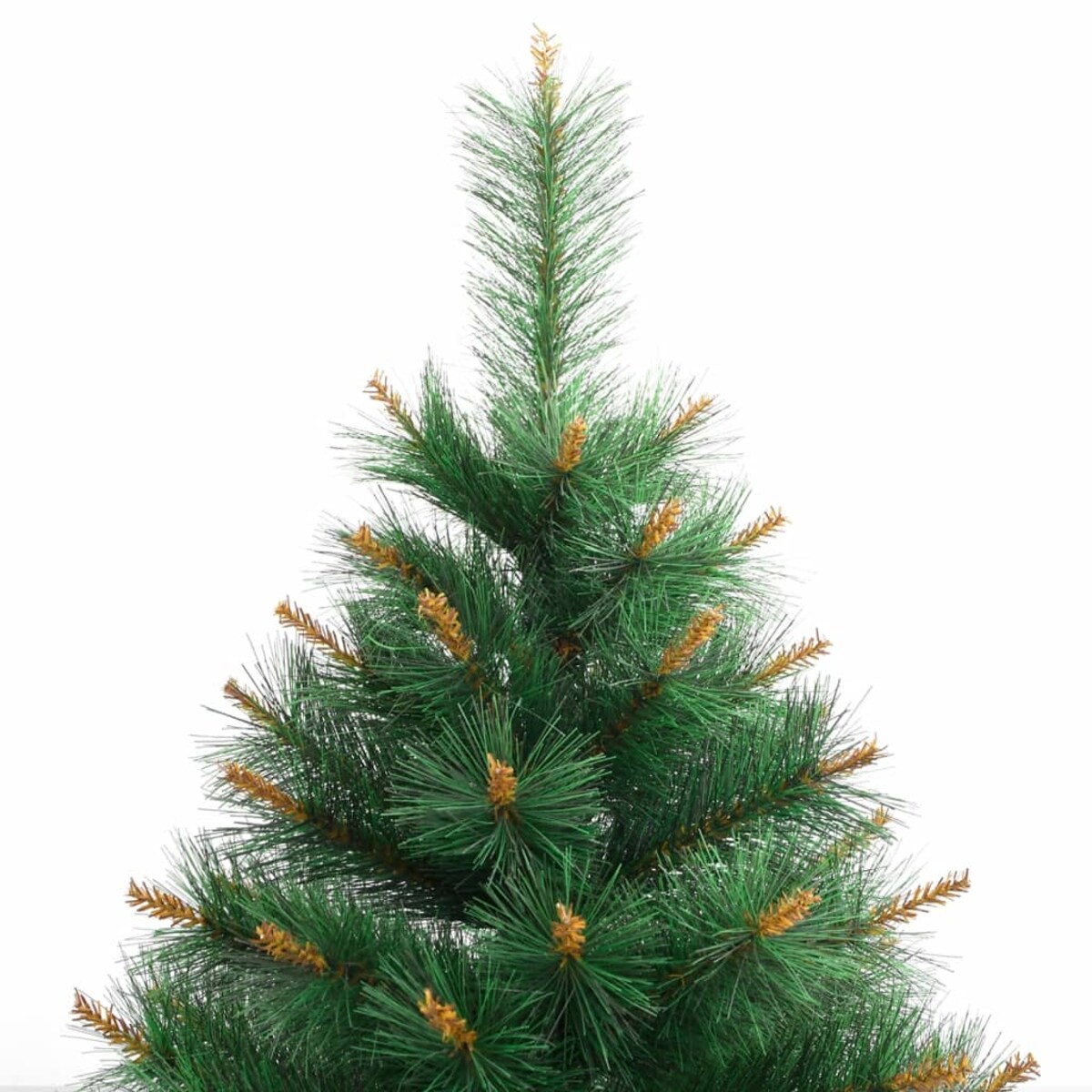 vidaXL Sztuczna choinka zawiasowa ze stojakiem, 210 cm