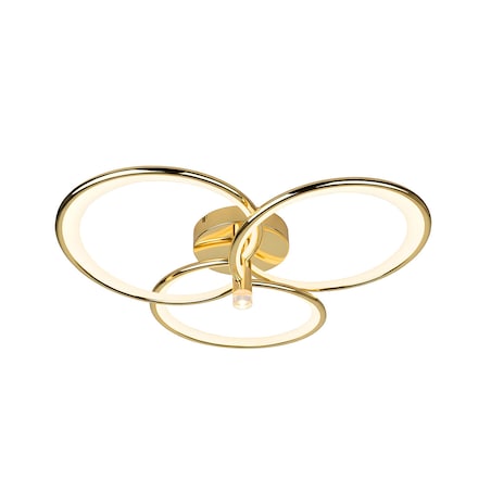 Plafon Light Prestige Azina złoty LED CCT 3000K/4000K/6000K (regulowana) 1 szt.