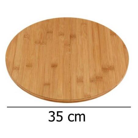 Bambusowa deska obrotowa do serów i przekąsek