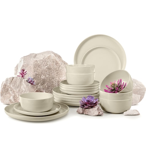 KONSIMO VICTO Zestaw obiadowy 6-osobowy (18 elementów)