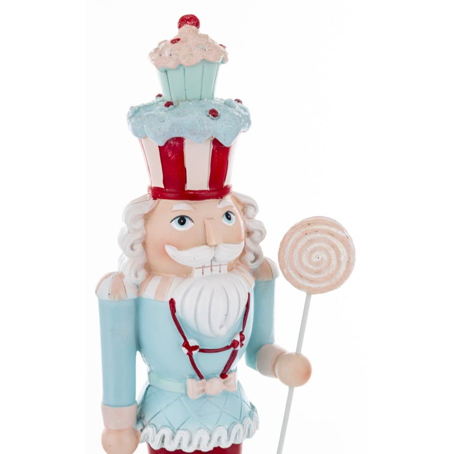 Figurka - Dziadek do orzechów 33x11,5 cm z mufinkami