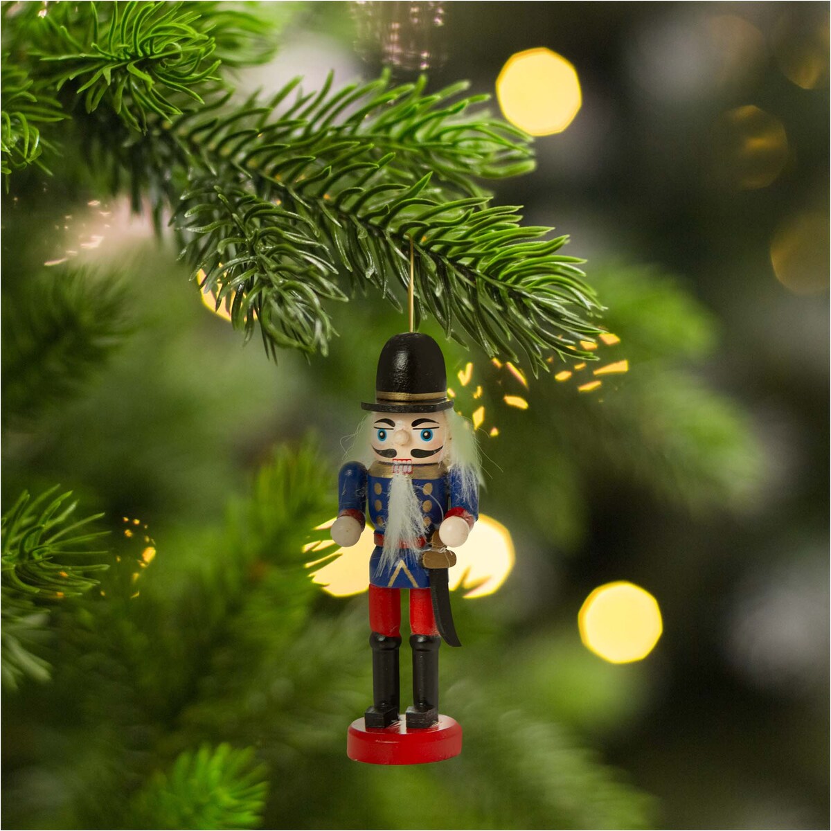 Zawieszka Bombka Zestaw Dziadek Do Orzechów 12,5 Cm Boże Narodzenie