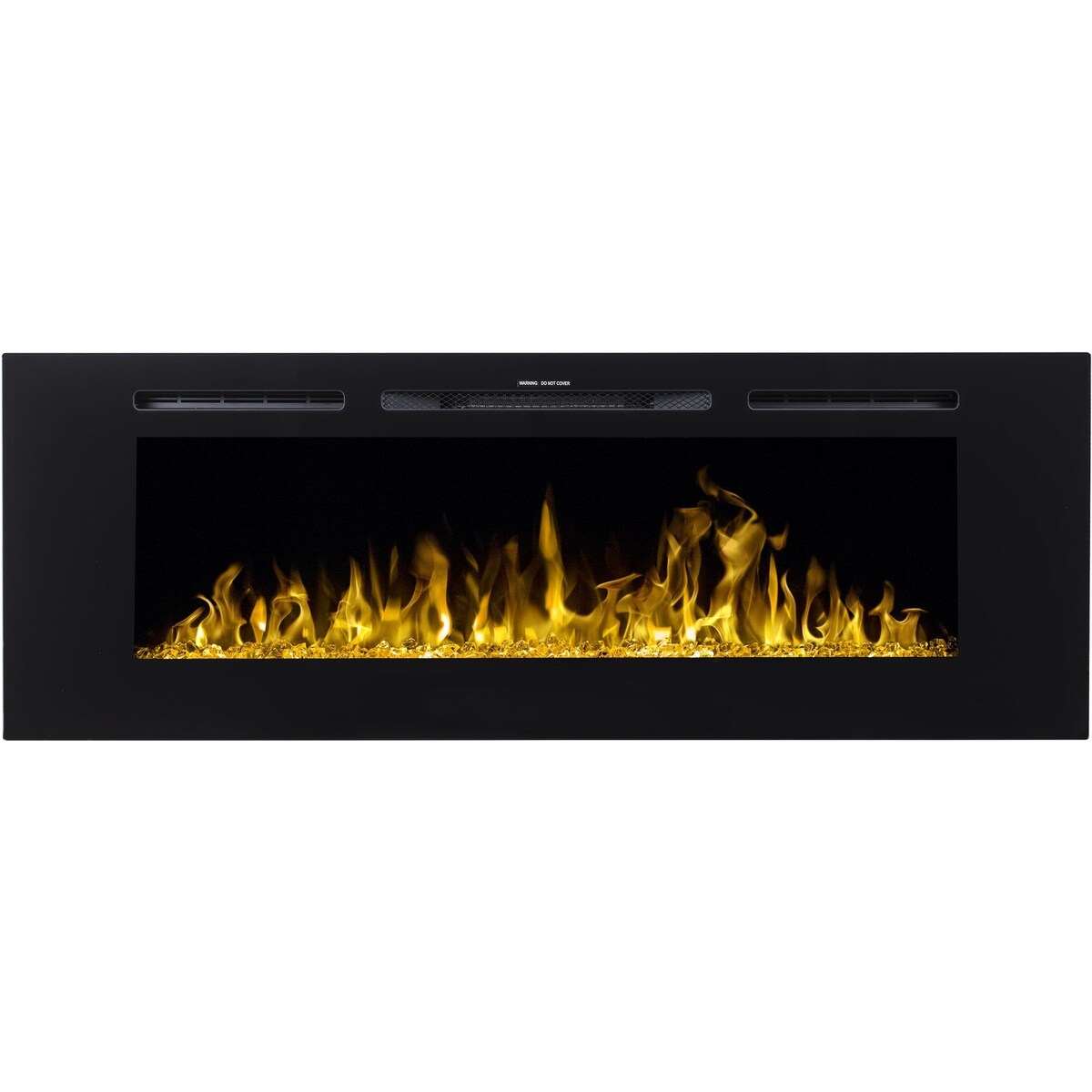 Kominek elektryczny AFLAMO Majestic 36 - ścienny i do zabudowy - 92x55x14 cm - kominek LED z funkcją grzania 750/1500 W