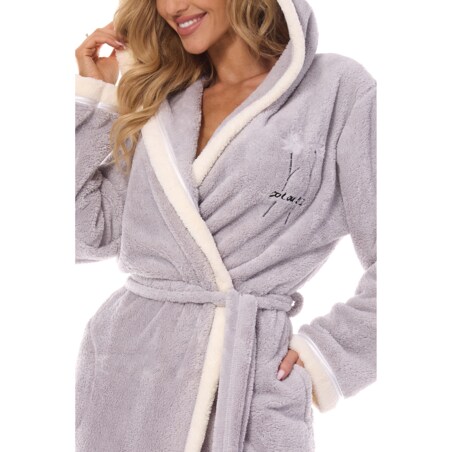 Szlafrok Tess Long 2419 Crystal Crystal, XXL