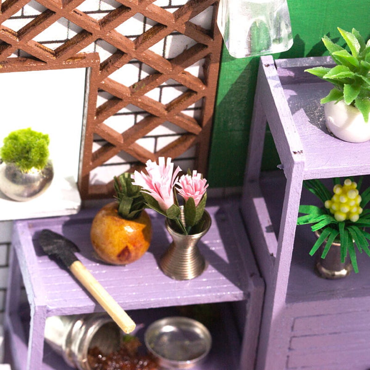 Miniaturowy domek - Szczęśliwe chwile