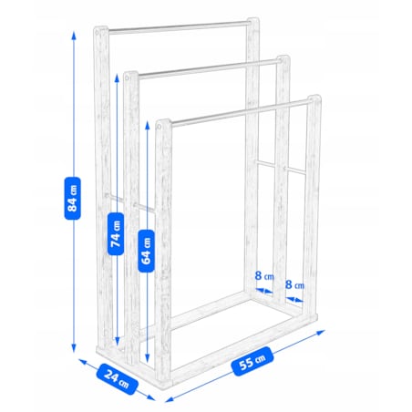 wieszak na ręczniki