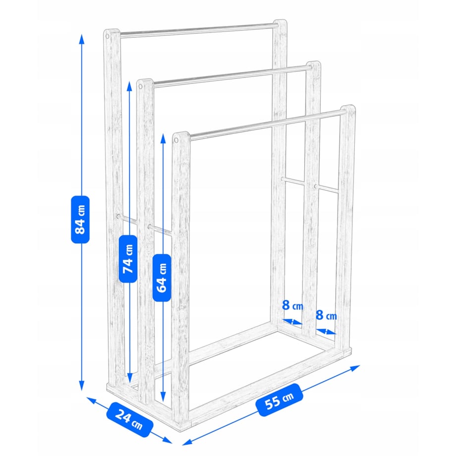 wieszak na ręczniki