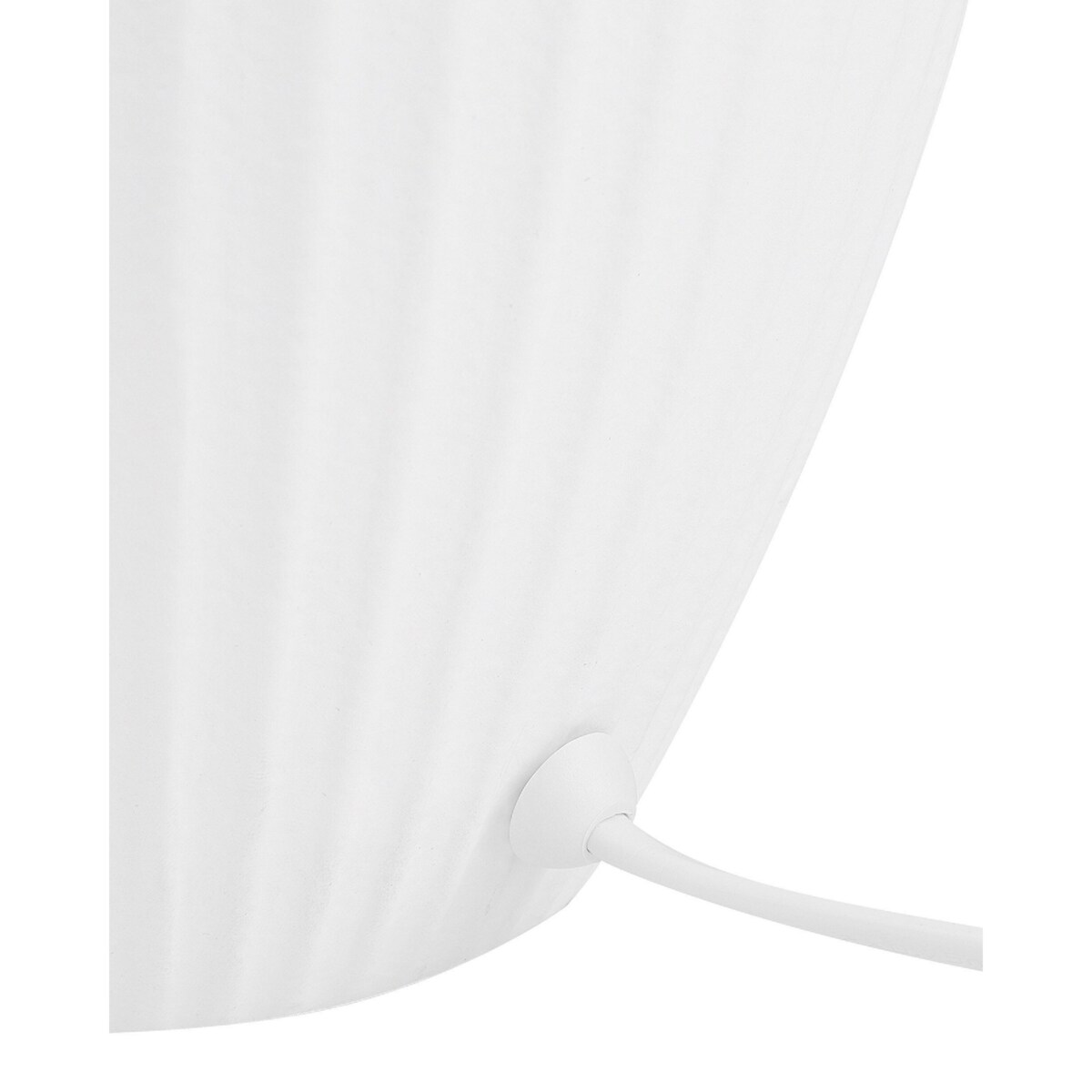 Lampka nocna ceramiczna biała FERGUS