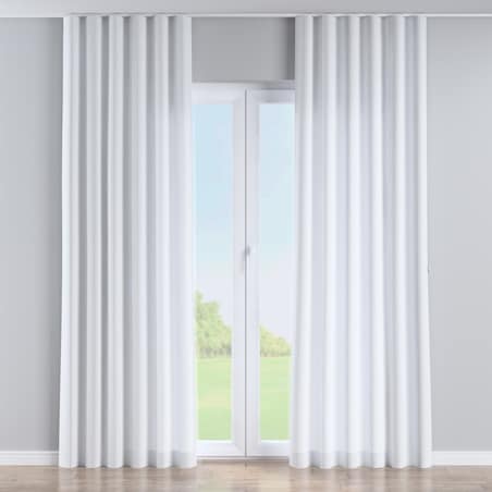 Zasłona na taśmie wave 130x245 biały