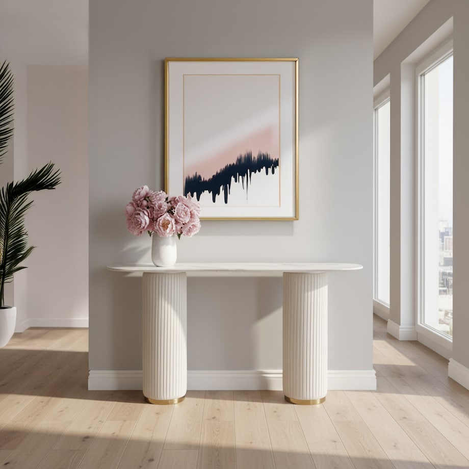 Konsola plisowana Blanka 160x35x85