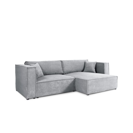 Narożnik KEYMON z funkcją spania sztruks Kolor: POSO 55