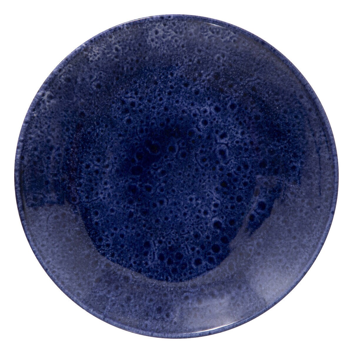 Talerz obiadowy granatowy z kamionki CASA, Ø 27 cm