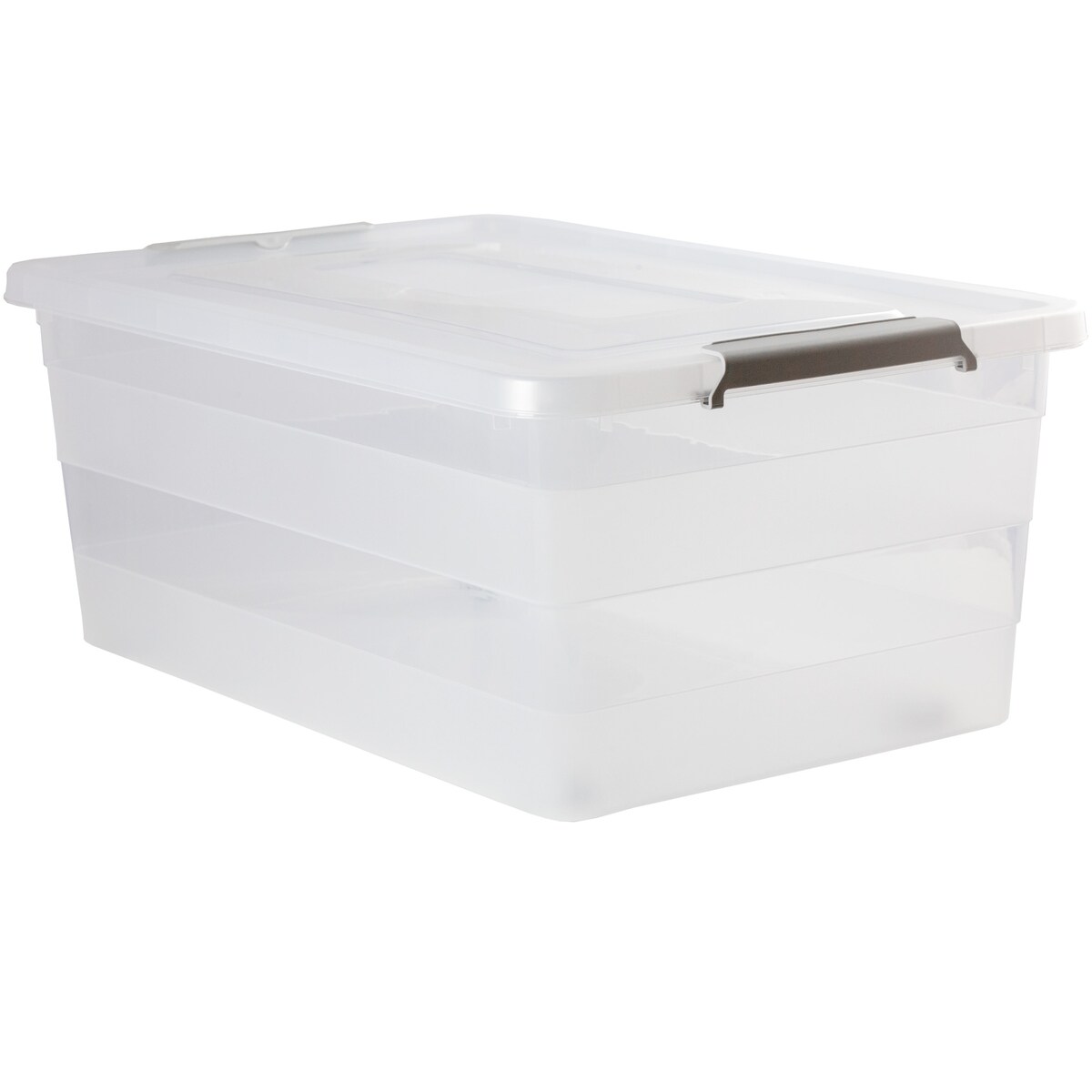 Pojemnik Plastikowy Pudełko Plastikowe Z Pokrywką Na Kółkach Pudło Box 40L