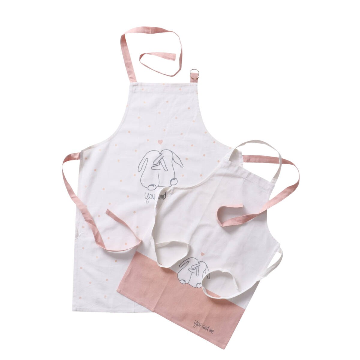 Fartuchy kuchenne bawełniane: dla dziecka i rodzica