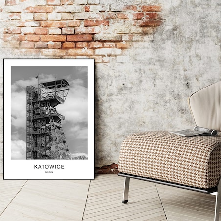 plakat katowice 3 21x30 cm