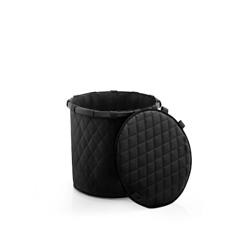 Przykrywka HOMEBASKET COVER, rhombus black