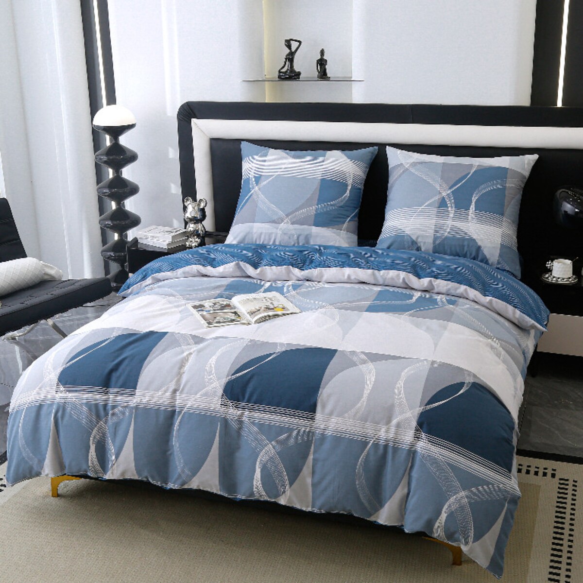 Pościel Bawełniana Premium 220X200 Krata