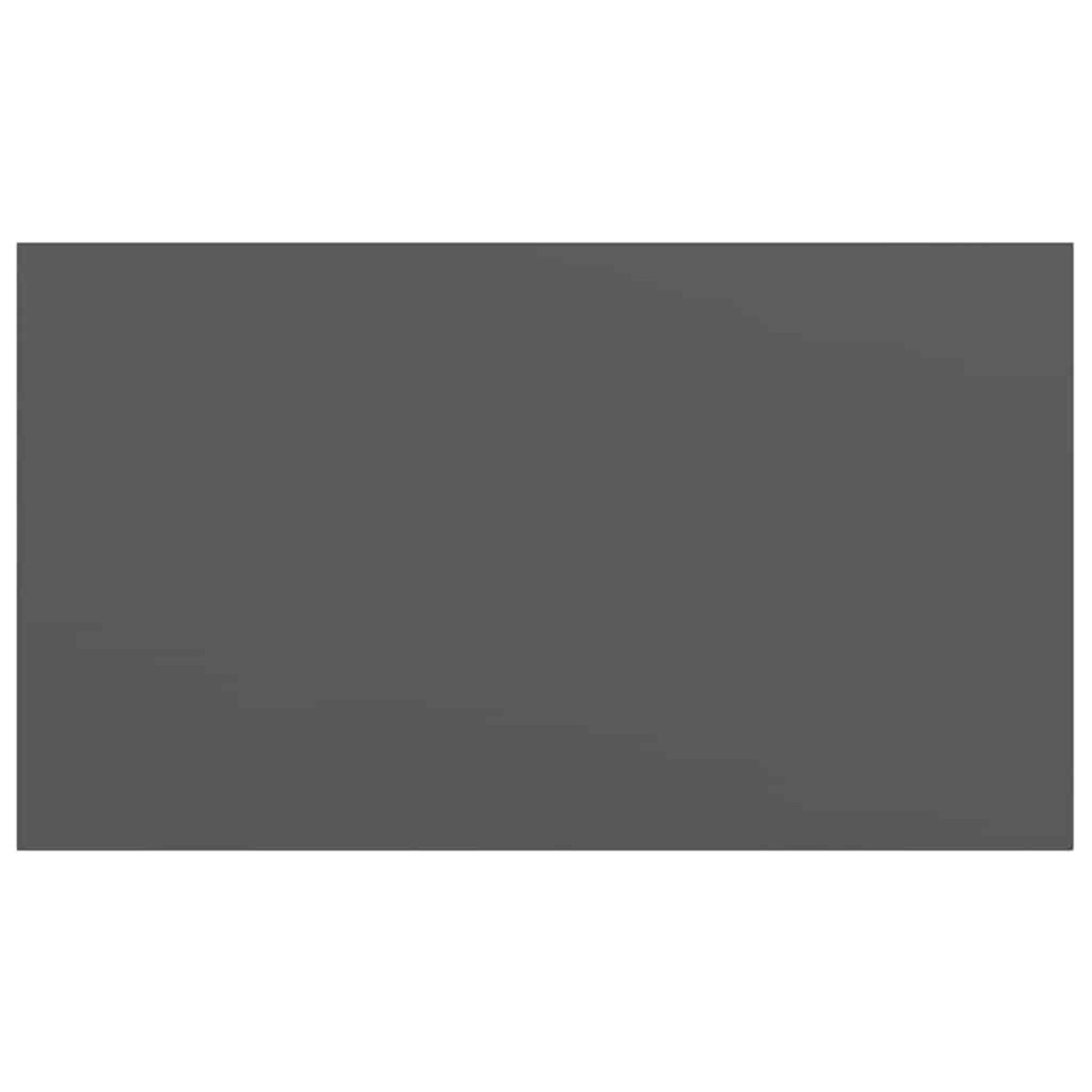 vidaXL Półka ścienna, szara, wysoki połysk, 40 x 23 x 3,8 cm, MDF