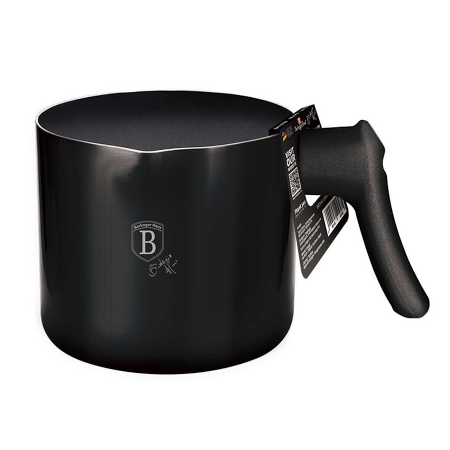 Garnek do mleka 1,2 l czarny Berlinger Haus BH-6138