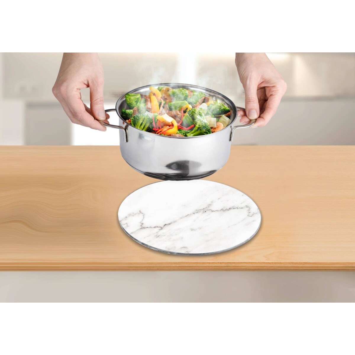 Podstawka pod garnek, szklana, Ø 20 cm, WENKO