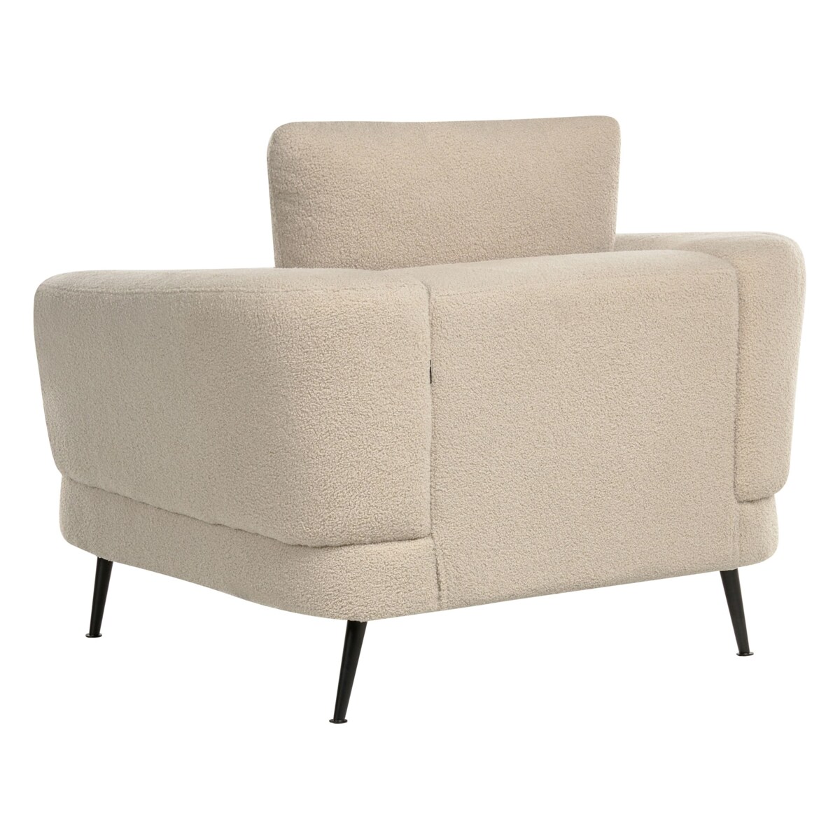 Komplet wypoczynkowy dla 3 osób KJAER Boucle Jasnobeżowy