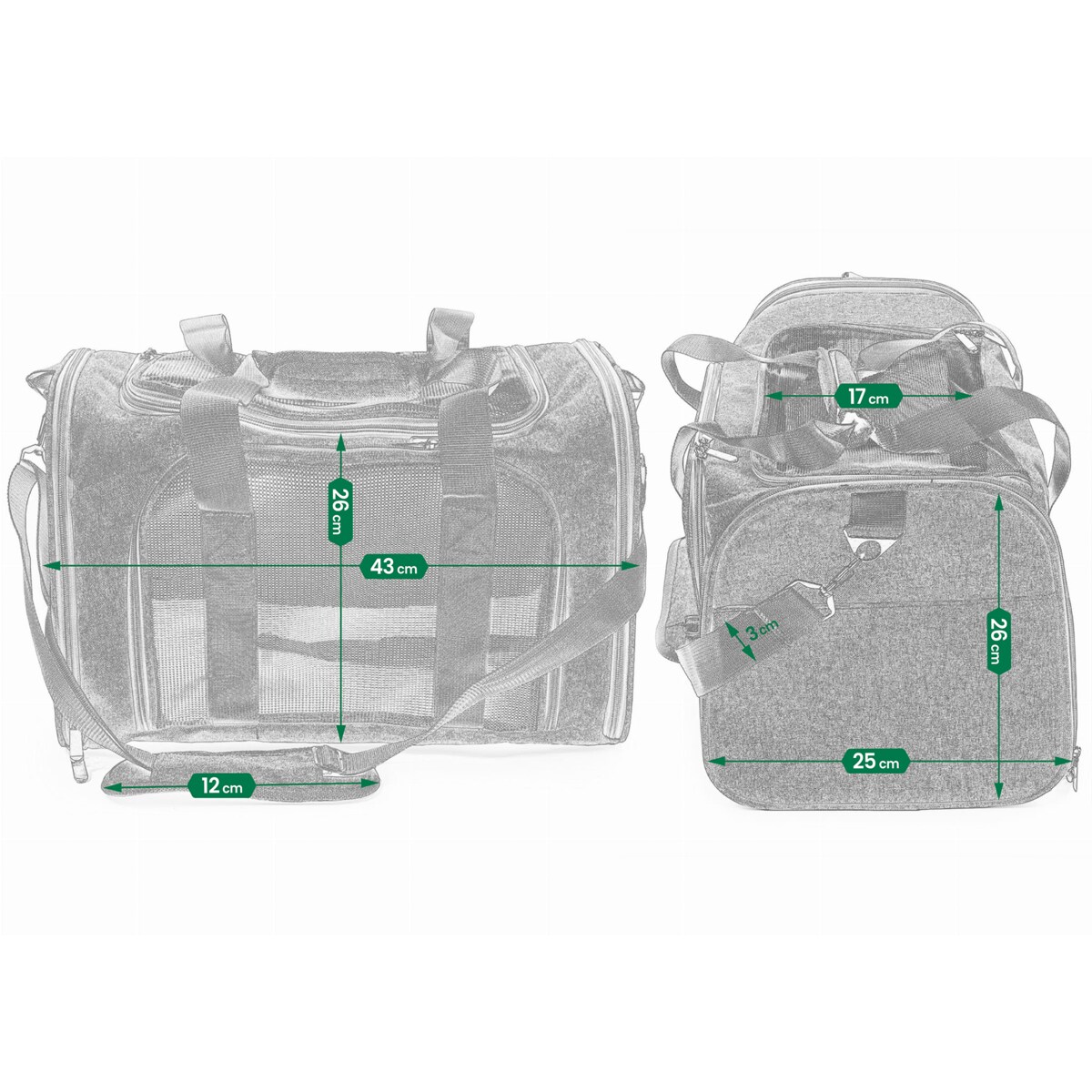 Transporter Dla Kota Psa Królika Zwierząt Torba Transportowa Kojec Na Ramię