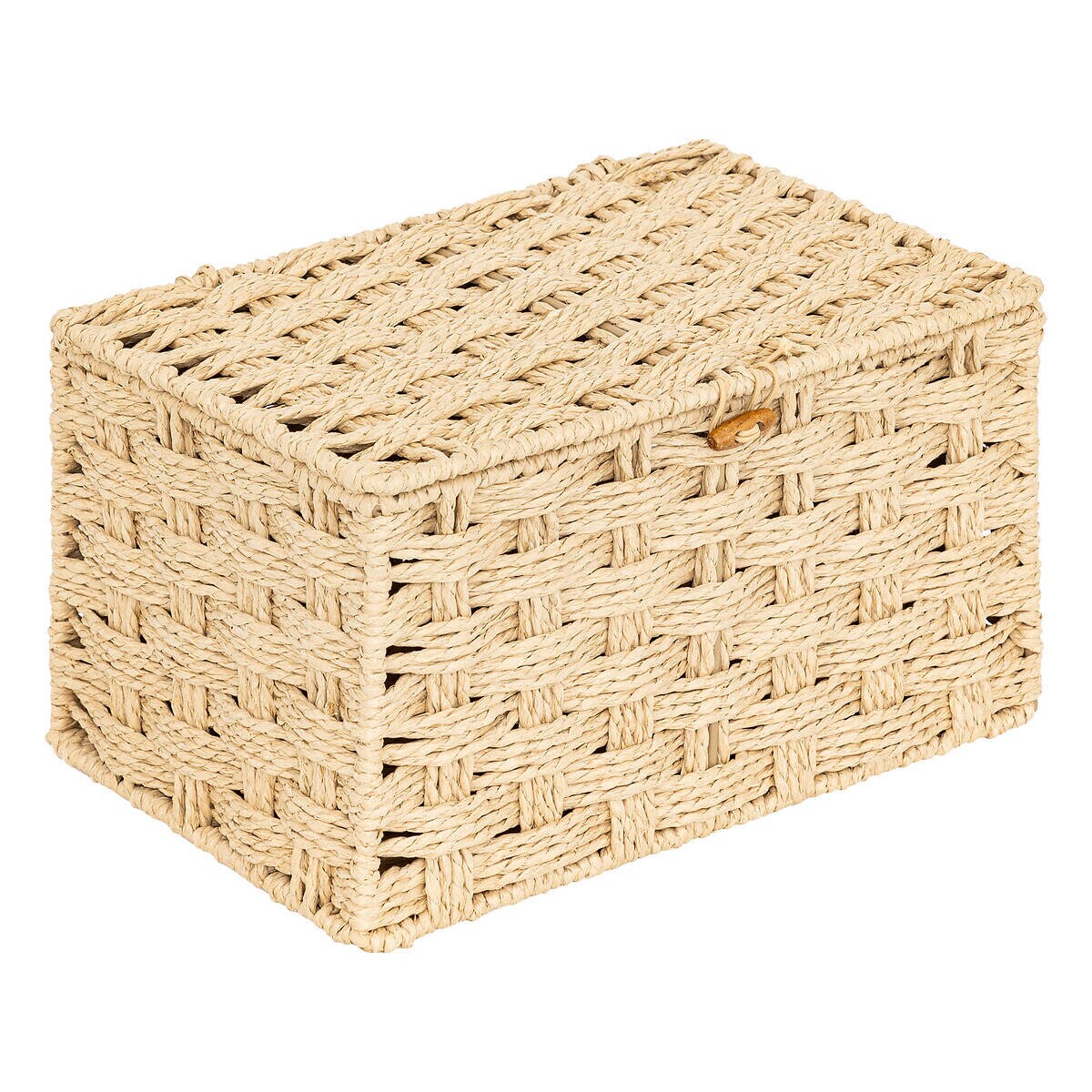 Pudełka do przechowywania plecione ELIO, 3 pojemniki różnej wielkości