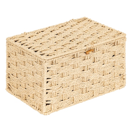 Pudełka do przechowywania plecione ELIO, 3 pojemniki różnej wielkości