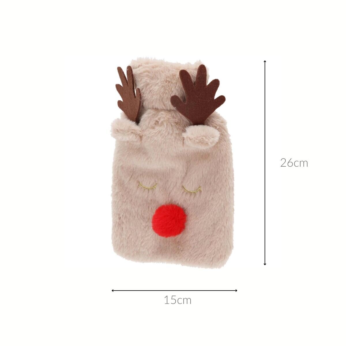 Termofor w kształcie pluszaka, 26 cm