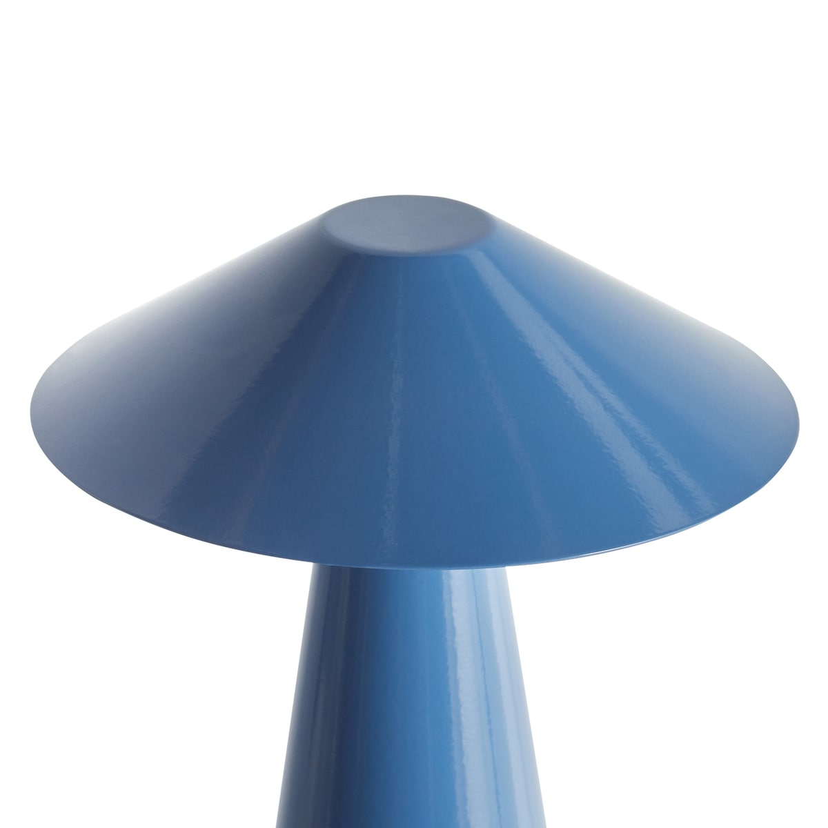 Bezprzewodowa lampa stołowa LED APAYAO Ze ściemniaczem Metal Niebieski