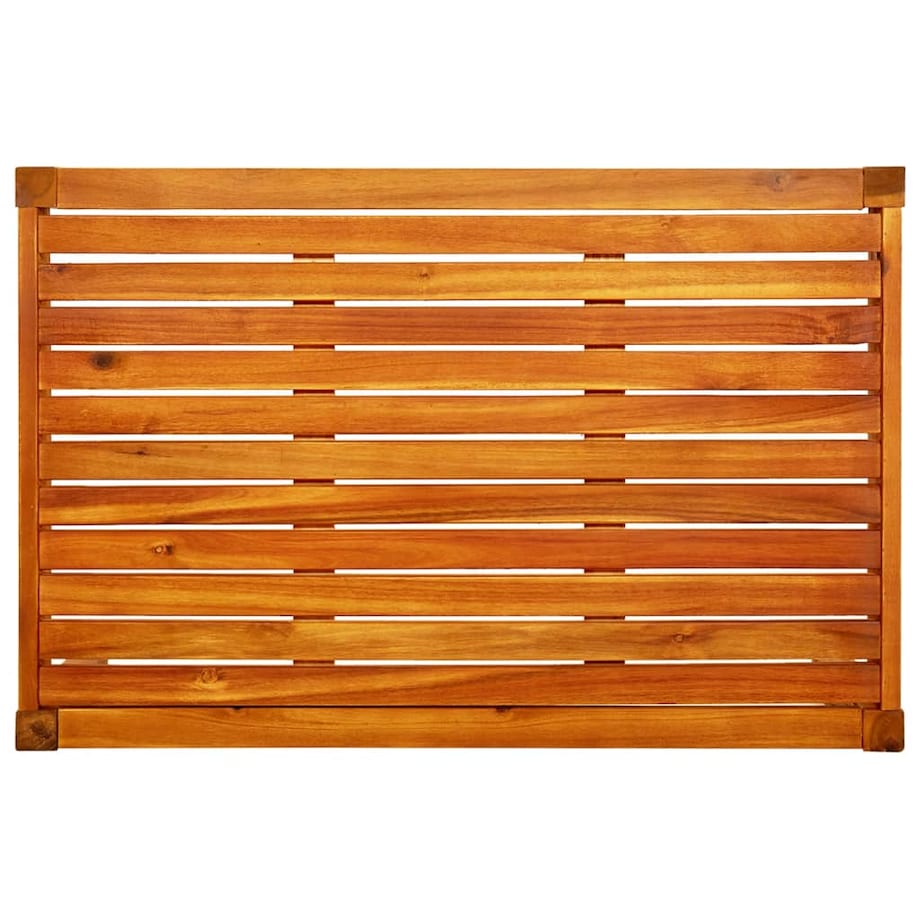 vidaXL Ogrodowa ławka ze stolikiem i podnóżkami, drewno akacjowe