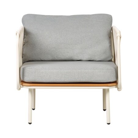 Krzesło ogrodowe Szary SENISE