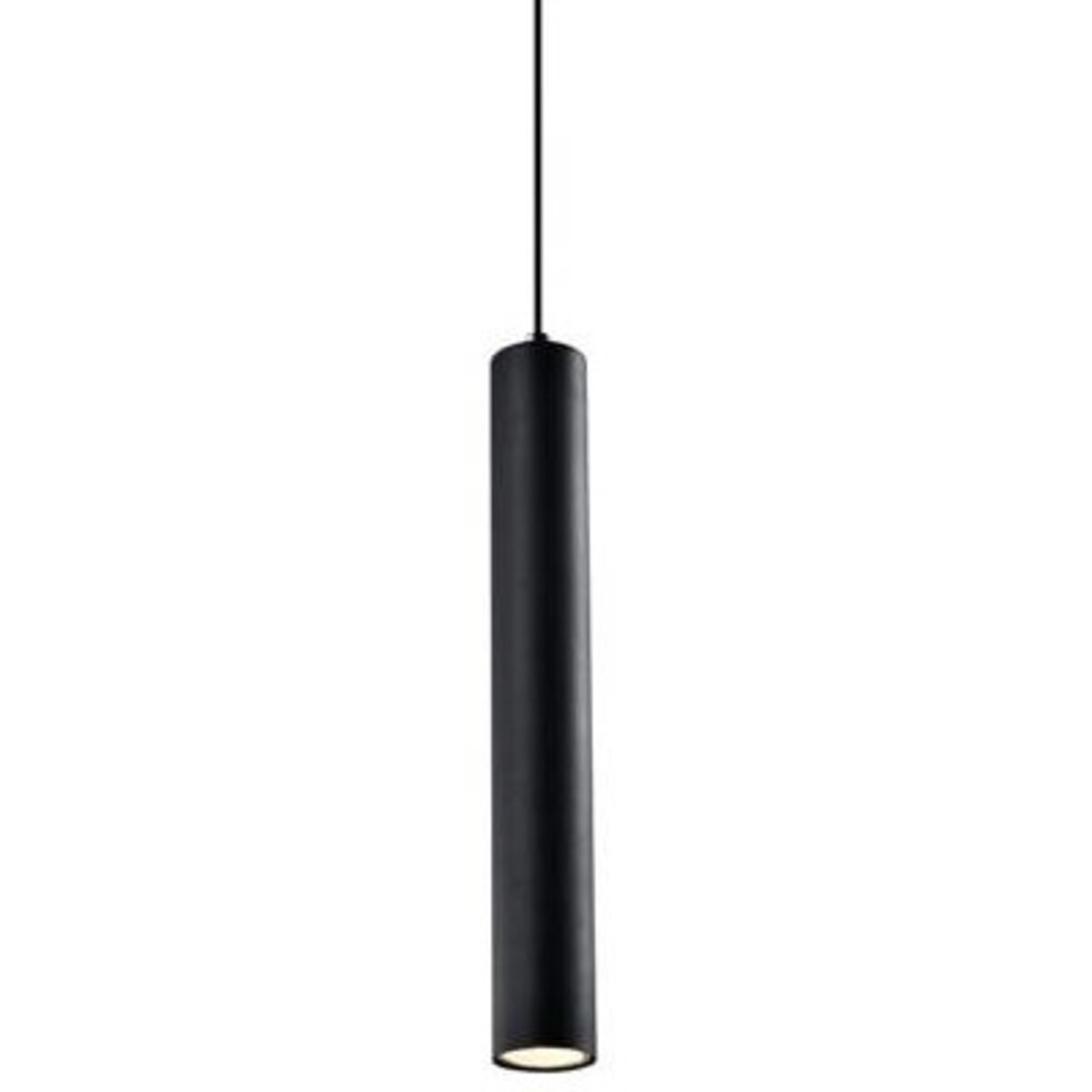 LAMPA wisząca TUBO 31-78551 Candellux okrągła OPRAWA tuba ZWIS metalowy czarny
