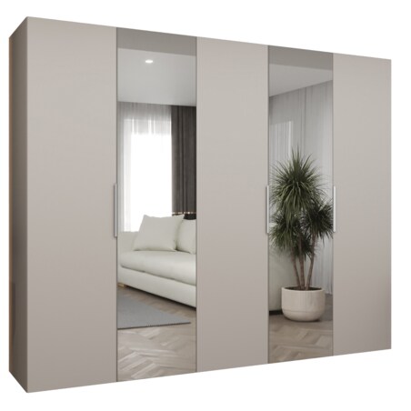 Szafa uchylna otwierana MARBELLA 2 250 wys. 202 cm Kaszmir + u. Kaszmir