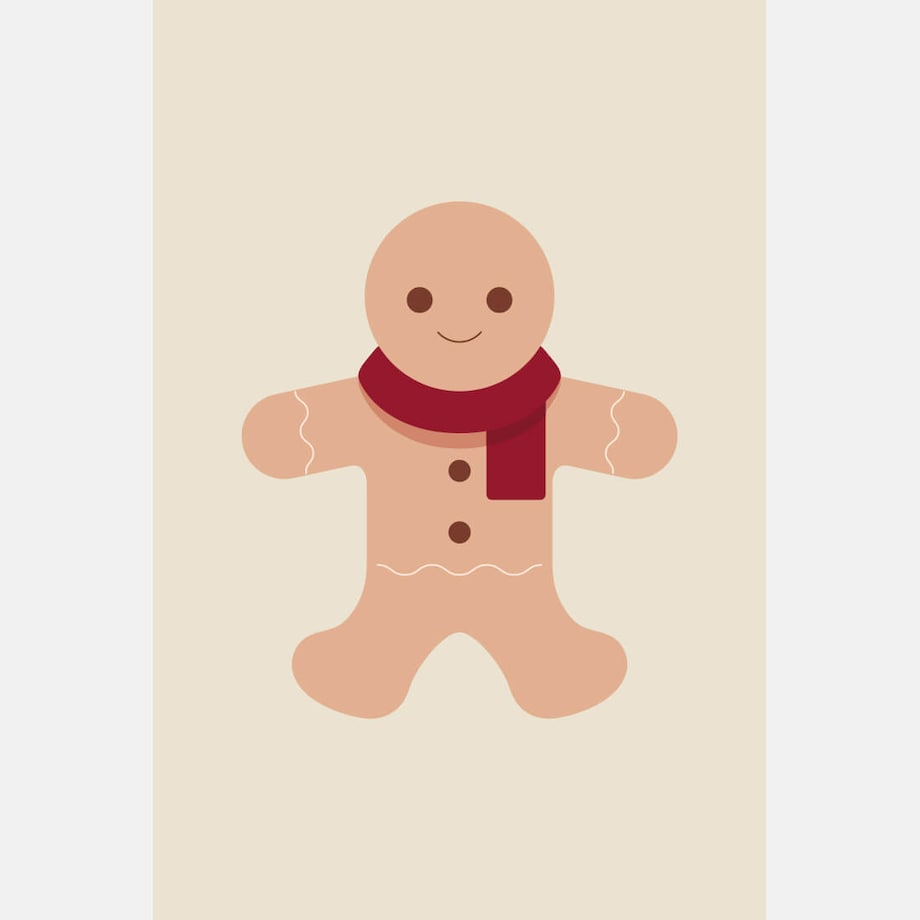 Plakat dla dzieci Ciastek 40x50