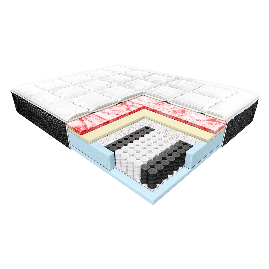 Materac kieszeniowy 140x200 GALIO marki PAN MATERAC pokrowiec Puroactive